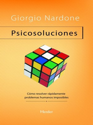 cover image of Psicosoluciones